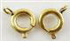 Gold Spring Clasp